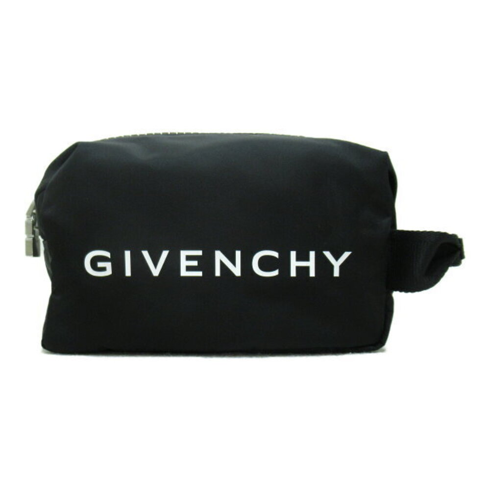 Givenchy Clutch Bag Shoulder Bag Polyamide Black